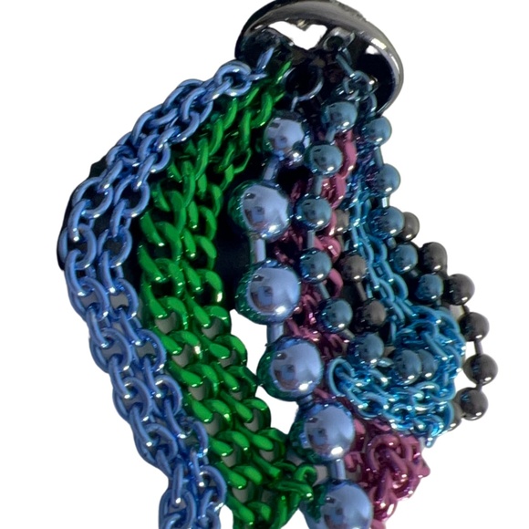 Lola & Grace Swarovski Marci Gras Bag Charm - Picture 6 of 11